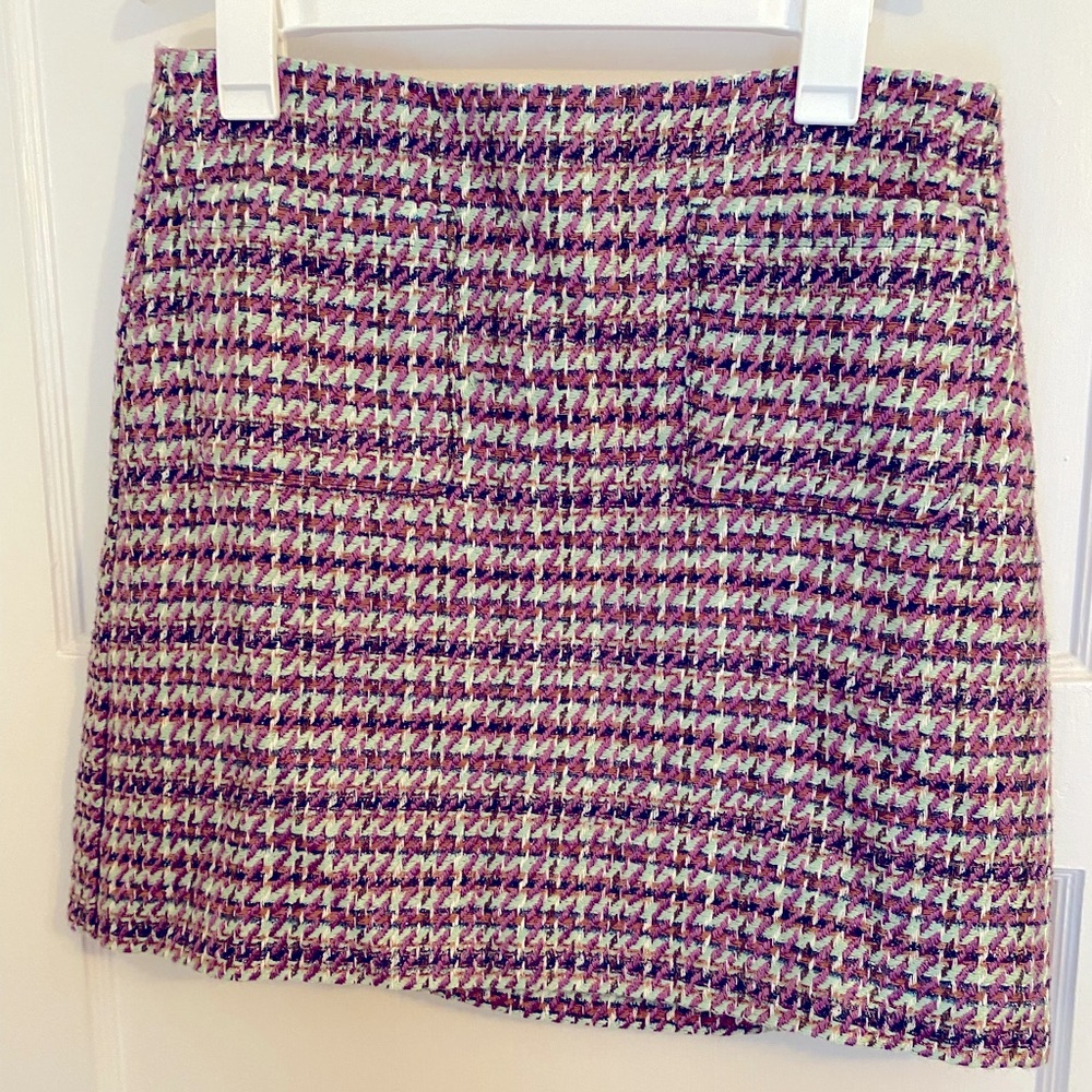 Loft tweed skirt